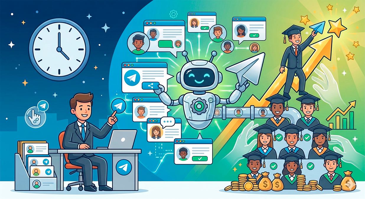 Реферальная программа в Telegram: оцифровываем сарафанное радио и снижаем стоимость лида на 62%